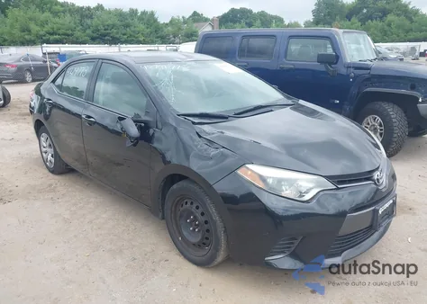 2016 Toyota Corolla Le from USA, damaged, VIN 2T1BURHE8GC673491